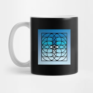 Doc Labs - Third Eye / Awakening (Geometric Art / Meditation / Yoga) - Version 1 - (Blue) Mug